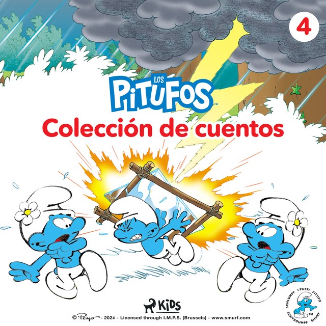 Book cover for Los Pitufos – Colección de cuentos 4