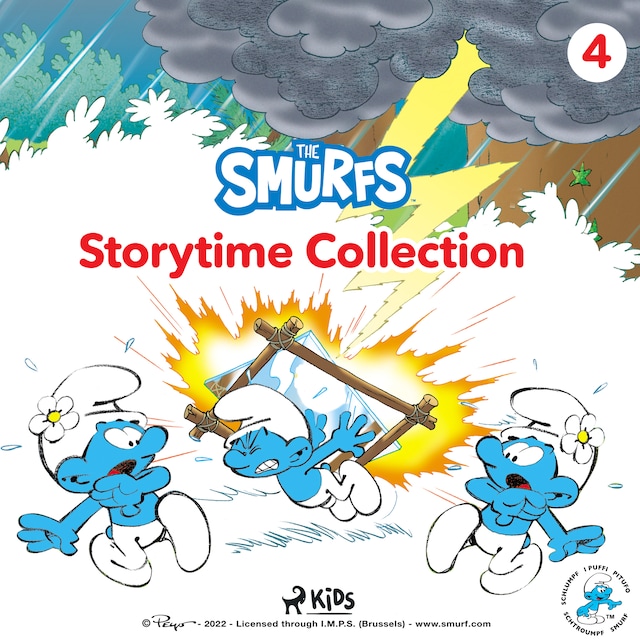 Couverture de livre pour Smurfs: Storytime Collection 4