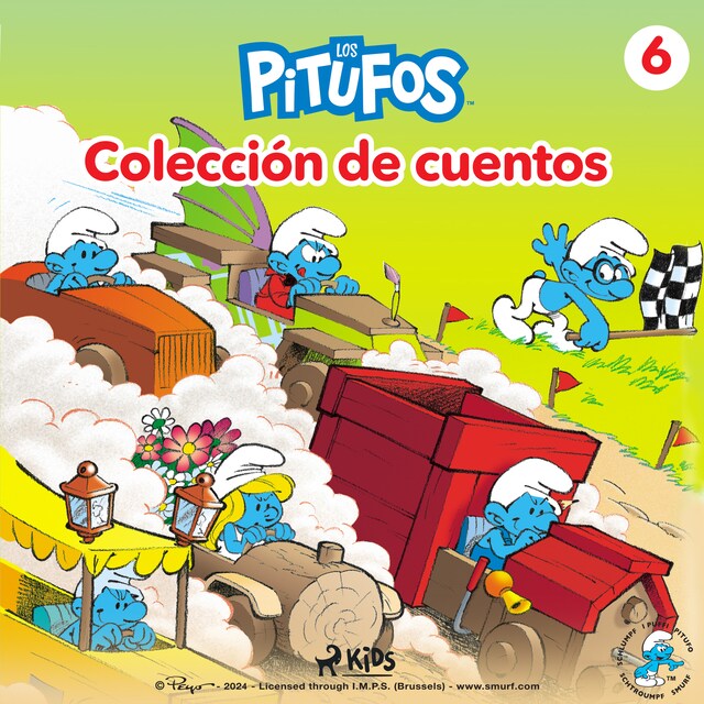 Boekomslag van Los Pitufos – Colección de cuentos 6