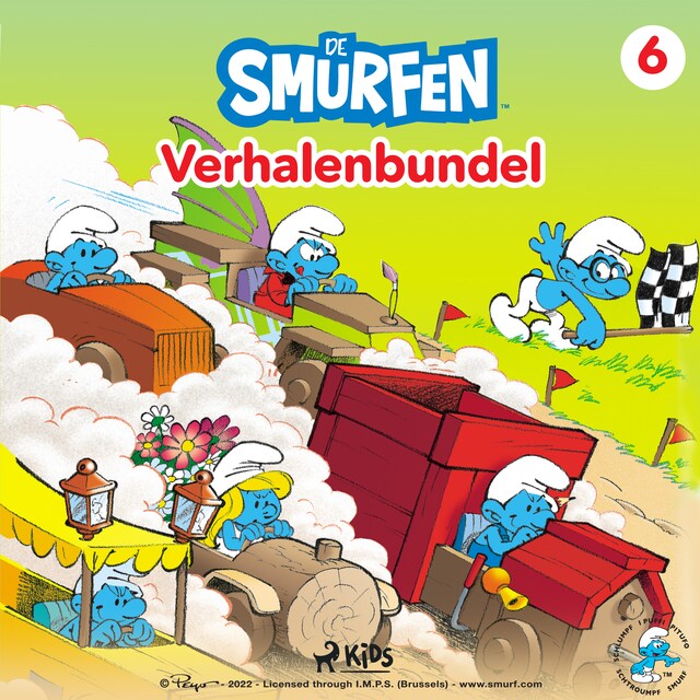 Okładka książki dla De Smurfen - Verhalenbundel 6