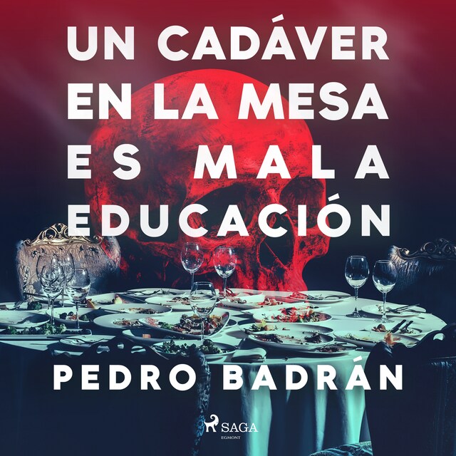 Portada de libro para Un cadáver en la mesa es mala educación