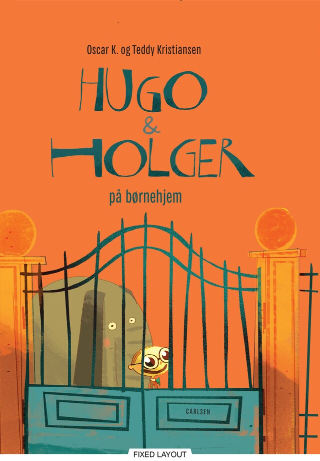 Bogomslag for Hugo og Holger på børnehjem