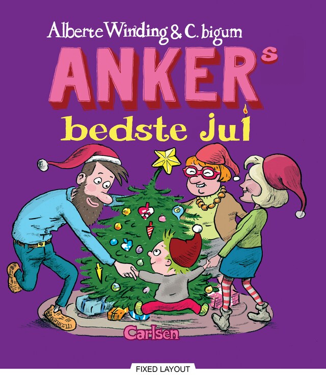 Bogomslag for Anker (8) - Ankers bedste jul