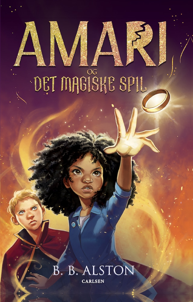 Buchcover für Amari (2) - Amari og det magiske spil