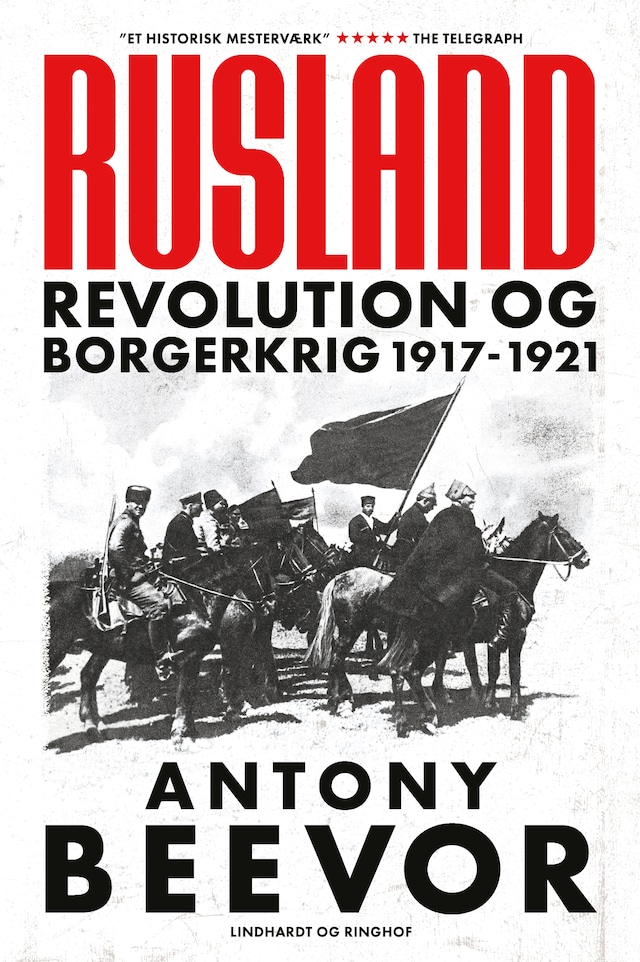 Okładka książki dla Rusland - Revolution og borgerkrig 1917-1921