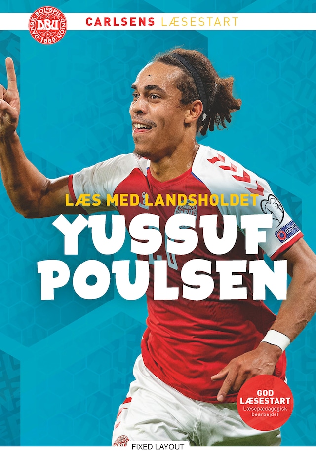 Bogomslag for Læs med landsholdet - og Yussuf Poulsen