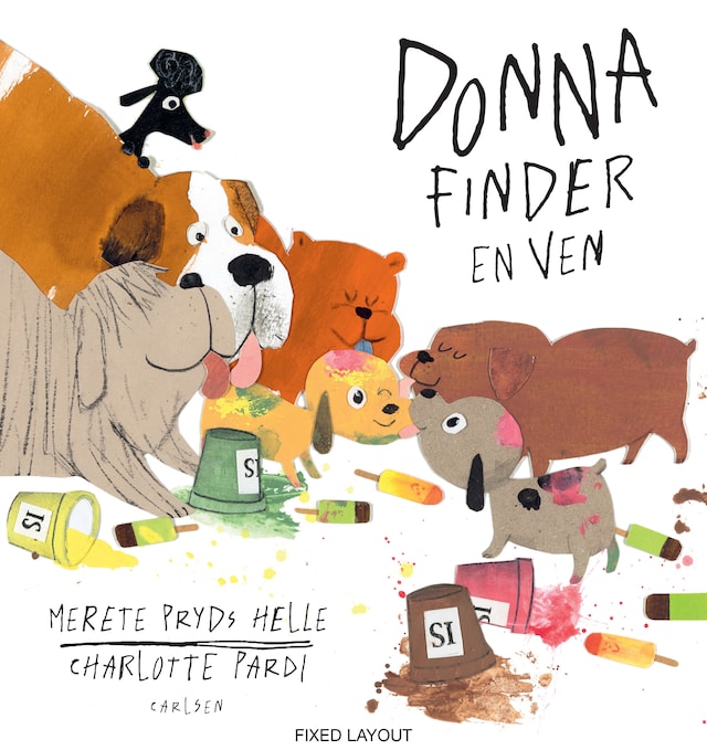 Bogomslag for Donna finder en ven