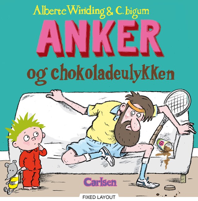 Bogomslag for Anker (4) - Anker og chokoladeulykken