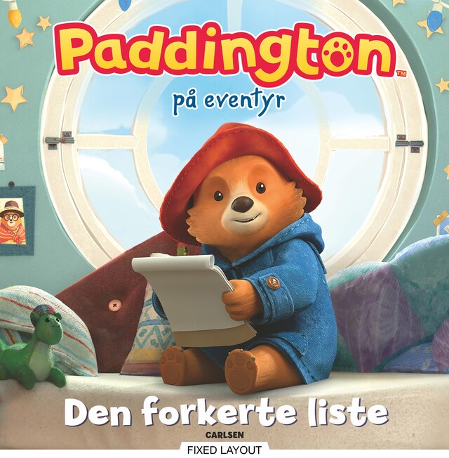 Boekomslag van Paddington på eventyr - Den forkerte liste