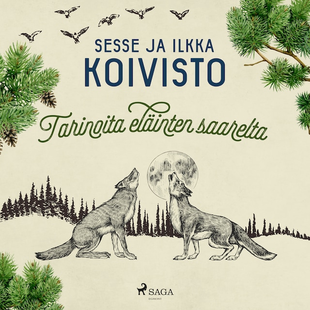 Couverture de livre pour Tarinoita eläinten saarelta