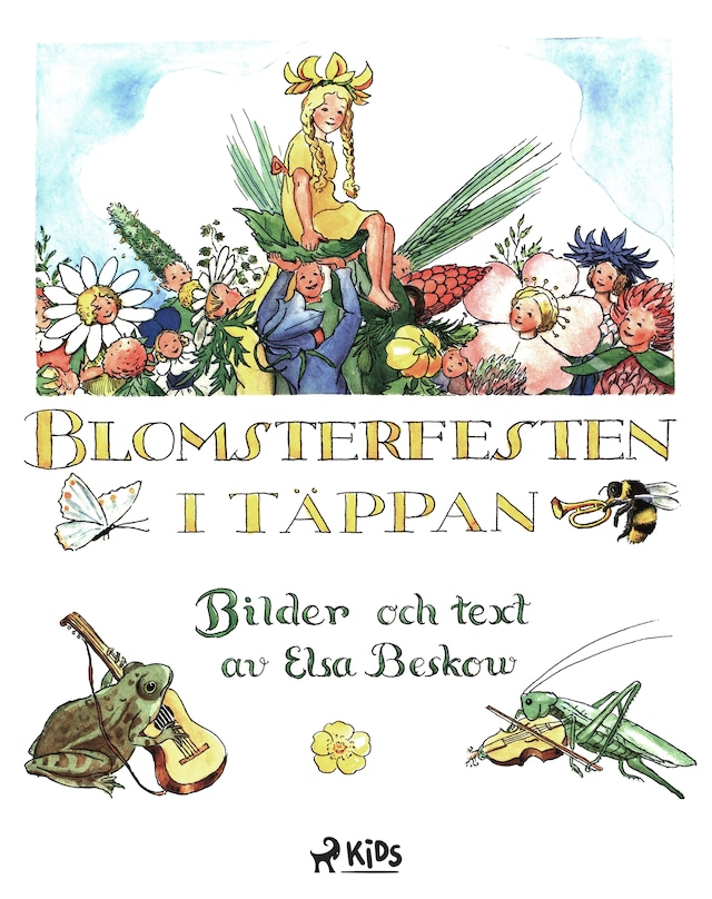 Book cover for Blomsterfesten i täppan