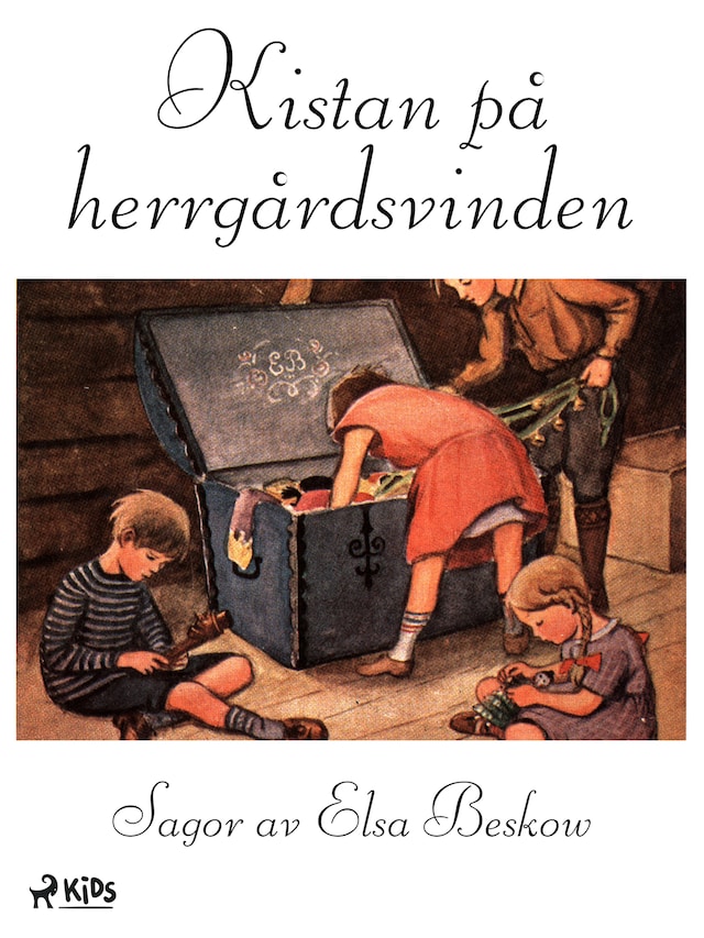 Book cover for Kistan på herrgårdsvinden