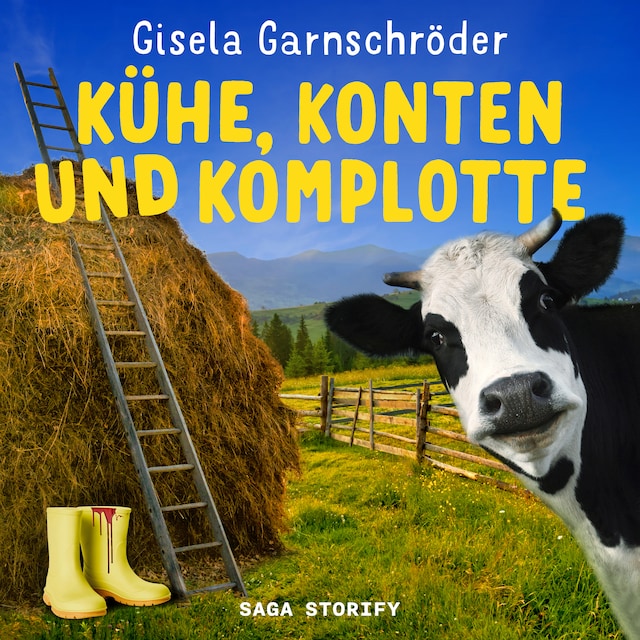 Buchcover für Kühe, Konten und Komplotte - Steif und Kantig ermitteln wieder