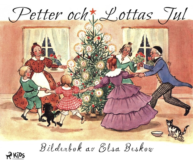 Kirjankansi teokselle Petter och Lottas jul