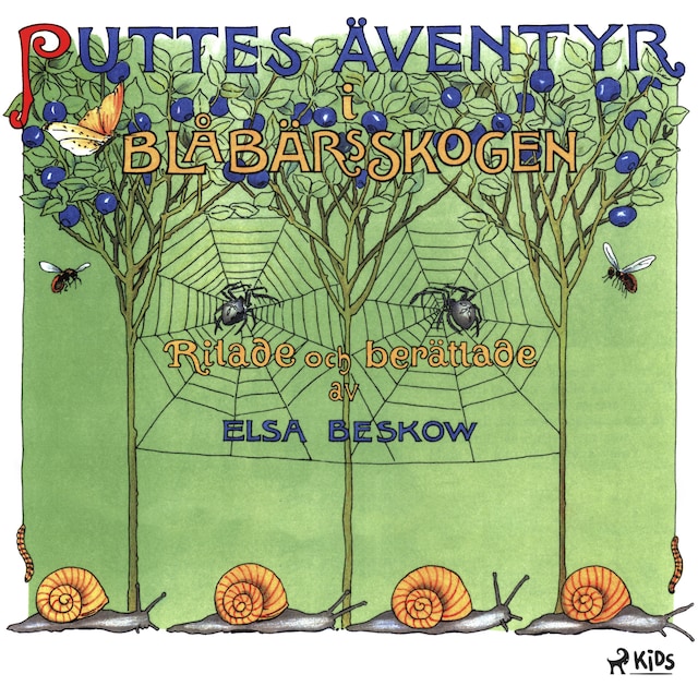 Book cover for Puttes äventyr i blåbärsskogen