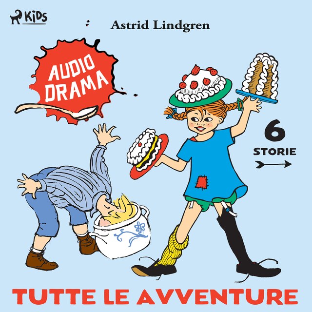 Portada de libro para Pippi & Emil. Tutte le avventure