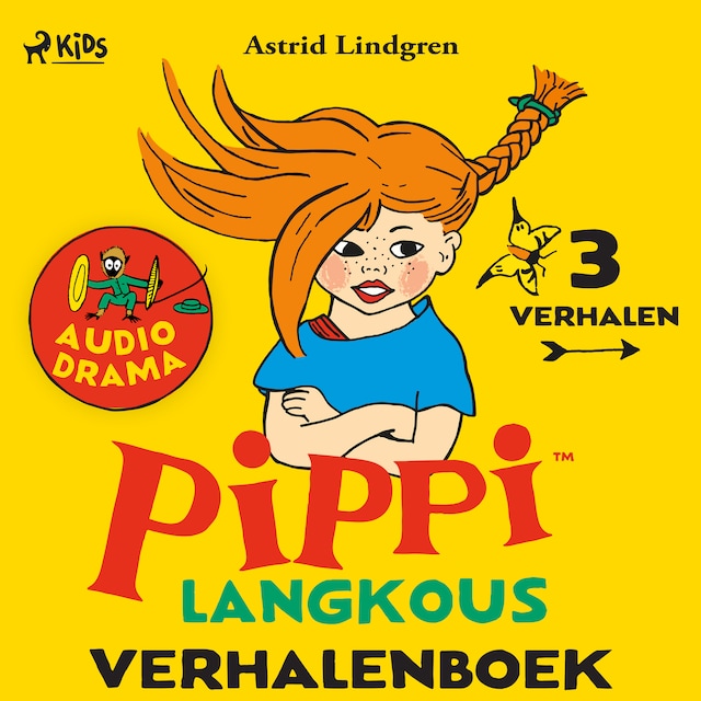 Boekomslag van Pippi Langkous – Verhalenboek