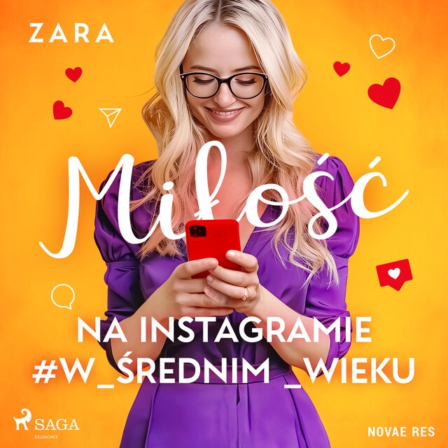 Book cover for Miłość na Instagramie #w_średnim _wieku