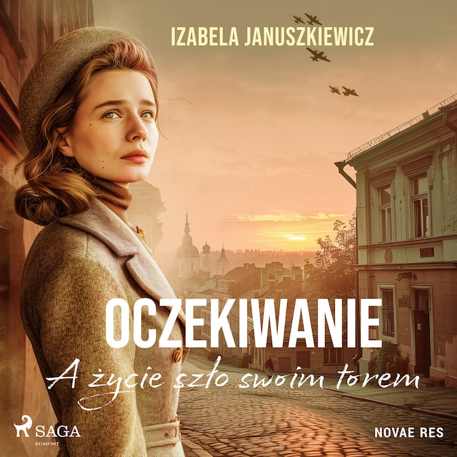 Book cover for Oczekiwanie. A życie szło swoim torem