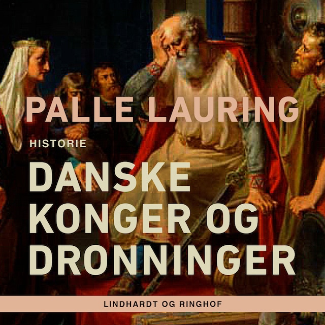 Portada de libro para Danske konger og dronninger