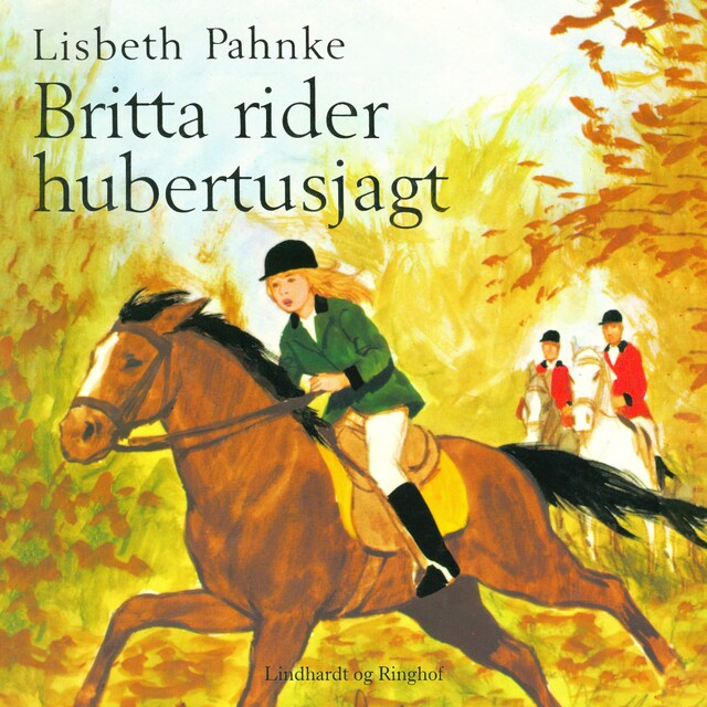 Bogomslag for Britta rider hubertusjagt