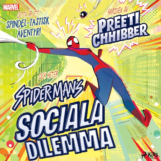 Book cover for Spider-Mans sociala dilemma