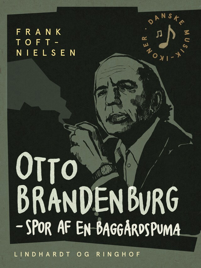Kirjankansi teokselle Otto Brandenburg - spor af en baggårdspuma