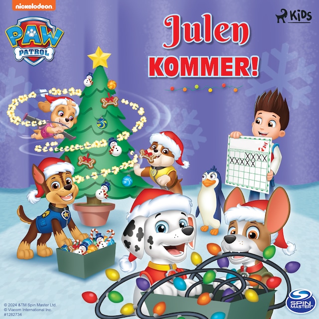 Bogomslag for Paw Patrol – Julen kommer!