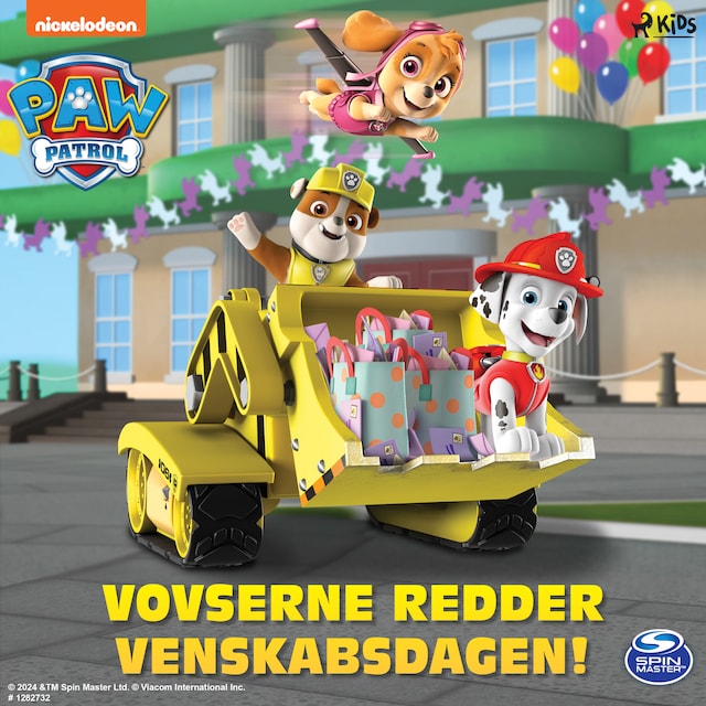 Bogomslag for Paw Patrol: Vovserne redder venskabsdagen!