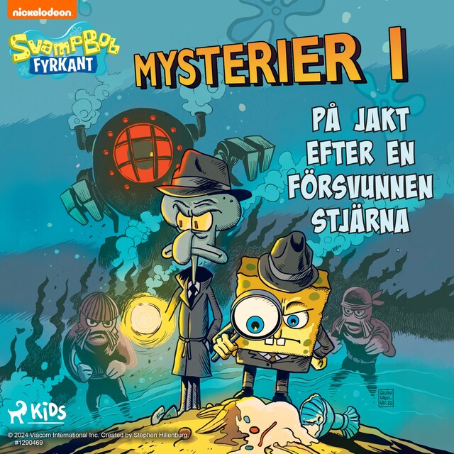 Book cover for SvampBob Fyrkant – Mysterier: På jakt efter en försvunnen stjärna