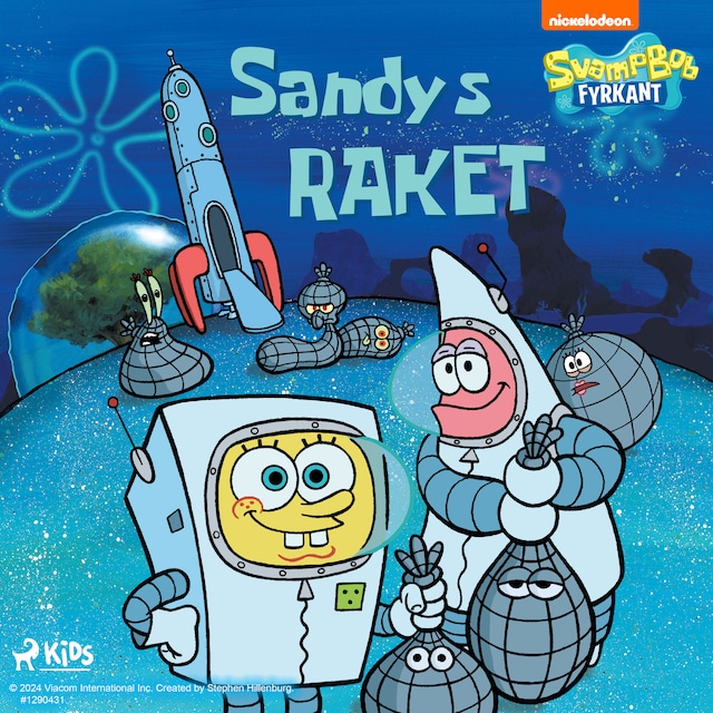 Buchcover für SvampBob Fyrkant - Sandys raket