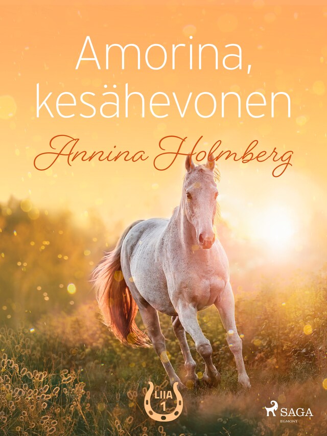 Book cover for Amorina, kesähevonen