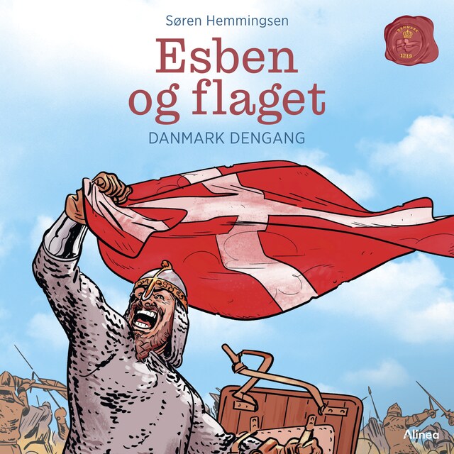 Bogomslag for Danmark dengang 3 - Esben og flaget, Grøn Læseklub