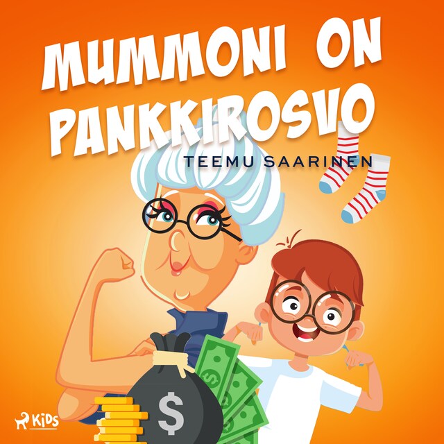 Okładka książki dla Mummoni on pankkirosvo