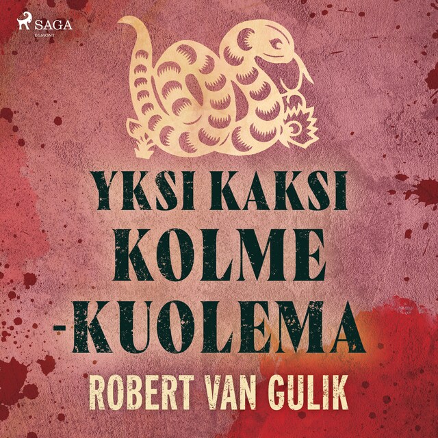 Portada de libro para Yksi kaksi kolme – kuolema