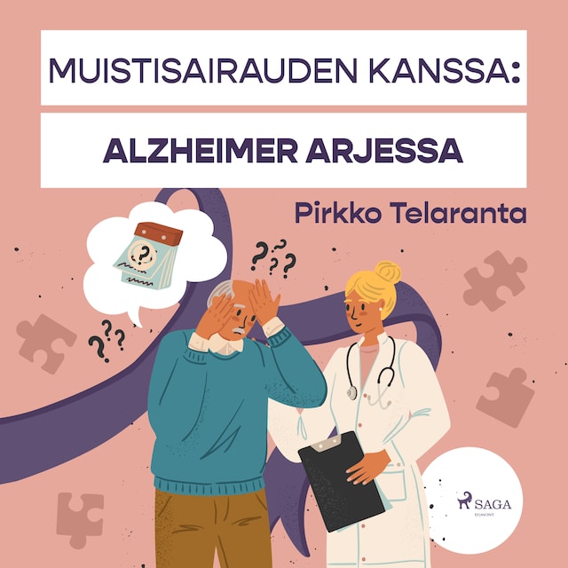 Buchcover für Muistisairauden kanssa: Alzheimer arjessa