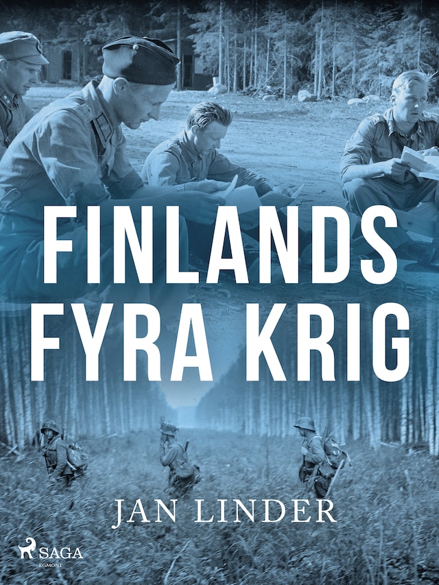 Buchcover für Finlands fyra krig