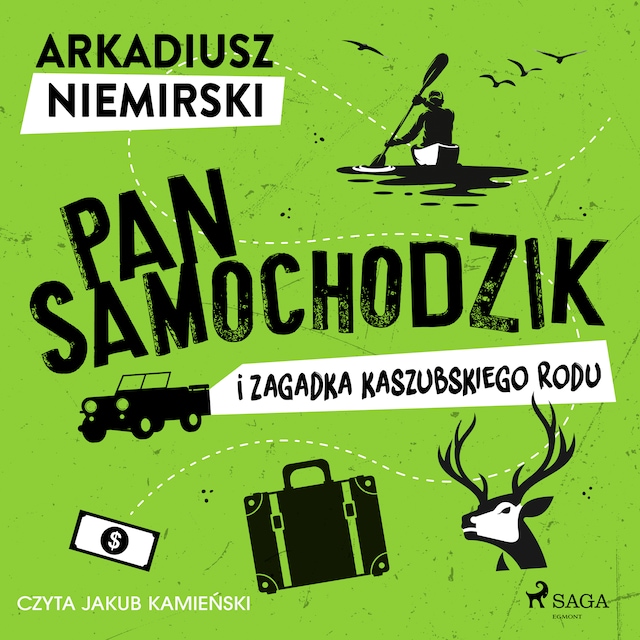 Couverture de livre pour Pan Samochodzik i zagadka kaszubskiego rodu