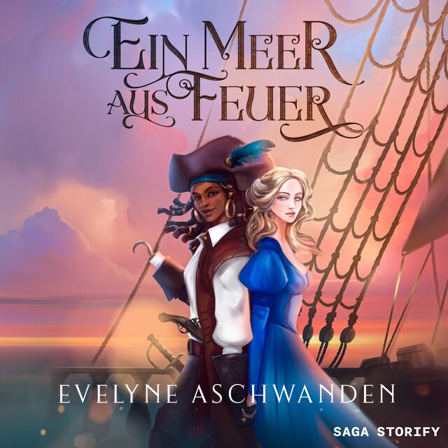 Book cover for Ein Meer aus Feuer