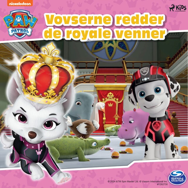 Bogomslag for Paw Patrol: Vovserne redder de royale venner