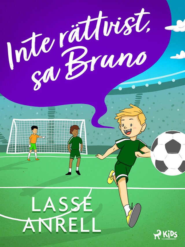 Portada de libro para Inte rättvist, sa Bruno