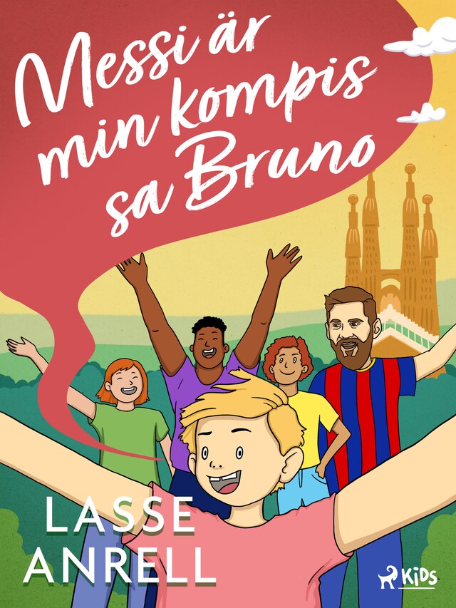 Kirjankansi teokselle Messi är min kompis, sa Bruno