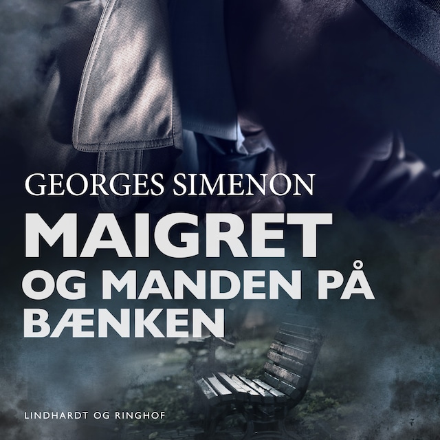 Kirjankansi teokselle Maigret og manden på bænken