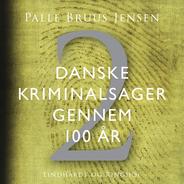 Boekomslag van Danske kriminalsager gennem 100 år. Del 2