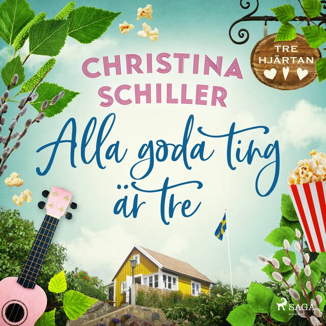 Book cover for Alla goda ting är tre