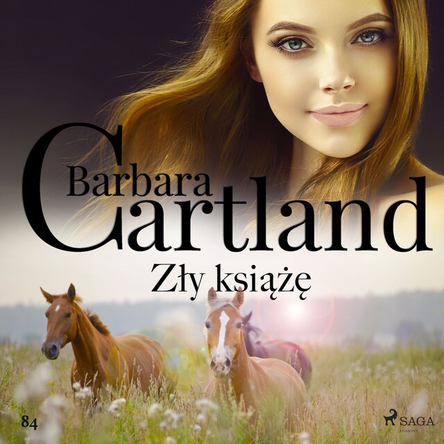 Couverture de livre pour Zły książę - Ponadczasowe historie miłosne Barbary Cartland