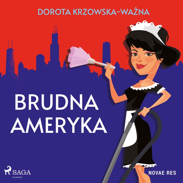 Book cover for Brudna Ameryka