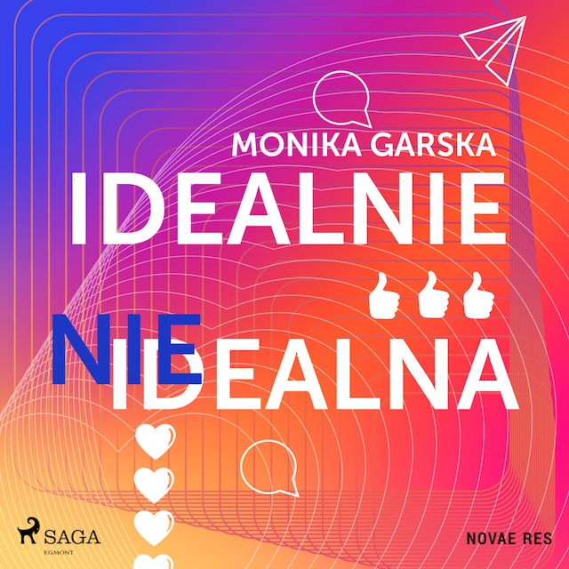 Book cover for Idealnie nieidealna