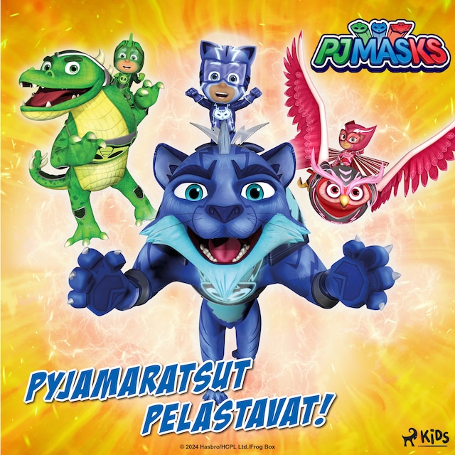 Couverture de livre pour Pyjamasankarit - Pyjamaratsut pelastavat!