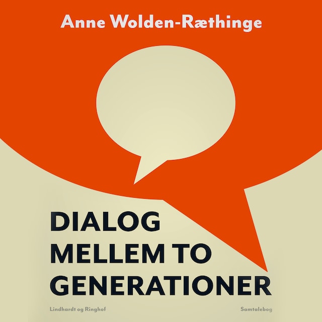 Kirjankansi teokselle Dialog mellem to generationer